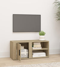 TV-Schrank Sonoma-Eiche 80x31,5x36 cm Holzwerkstoff