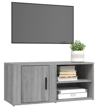 TV-Schränke 2 Stk. Grau Sonoma 80x31,5x36 cm Holzwerkstoff