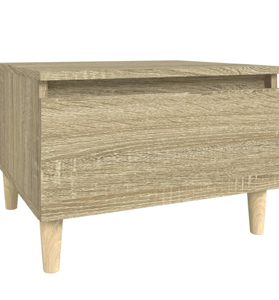 Beistelltisch Sonoma-Eiche 50x46x35 cm Holzwerkstoff