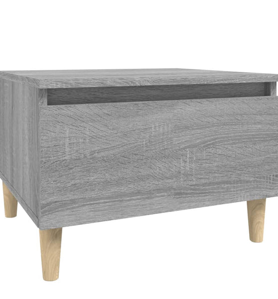 Beistelltisch Grau Sonoma 50x46x35 cm Holzwerkstoff