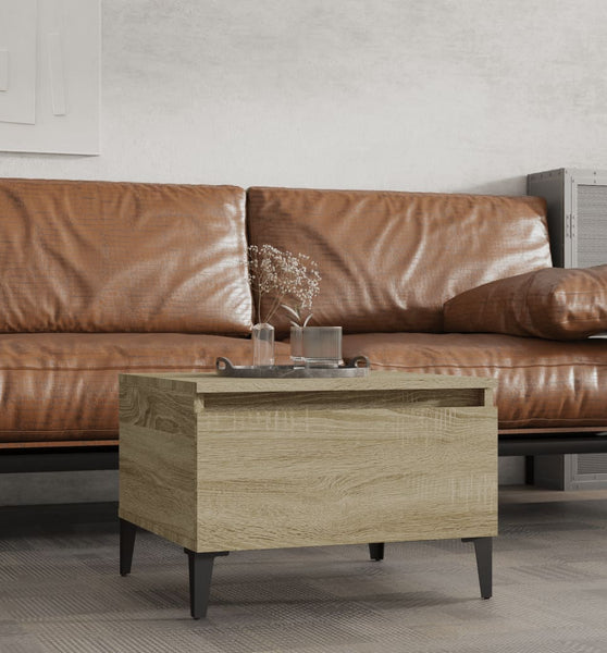 Beistelltisch Sonoma-Eiche 50x46x35 cm Holzwerkstoff