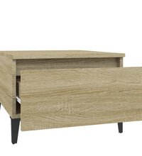 Beistelltische 2 Stk. Sonoma-Eiche 50x46x35 cm Holzwerkstoff
