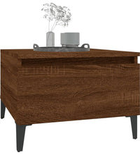 Beistelltische 2 Stk. Braun Eiche 50x46x35 cm Holzwerkstoff