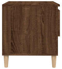 Nachttisch Braun Eichen-Optik 50x46x50 cm Holzwerkstoff
