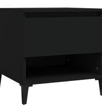 Beistelltisch Schwarz 50x46x50 cm Holzwerkstoff