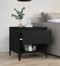 Beistelltisch Schwarz 50x46x50 cm Holzwerkstoff