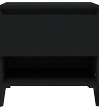 Beistelltisch Schwarz 50x46x50 cm Holzwerkstoff