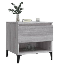 Beistelltisch Grau Sonoma 50x46x50 cm Holzwerkstoff