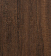 Beistelltische 2 Stk. Braun Eichen-Optik 50x46x50 cm