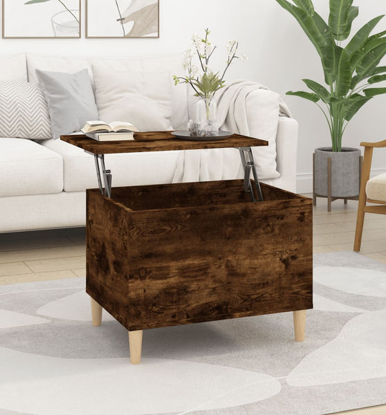 Couchtisch Räuchereiche 60x44,5x45 cm Holzwerkstoff
