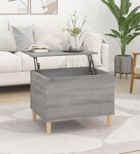 Couchtisch Grau Sonoma 60x44,5x45 cm Holzwerkstoff