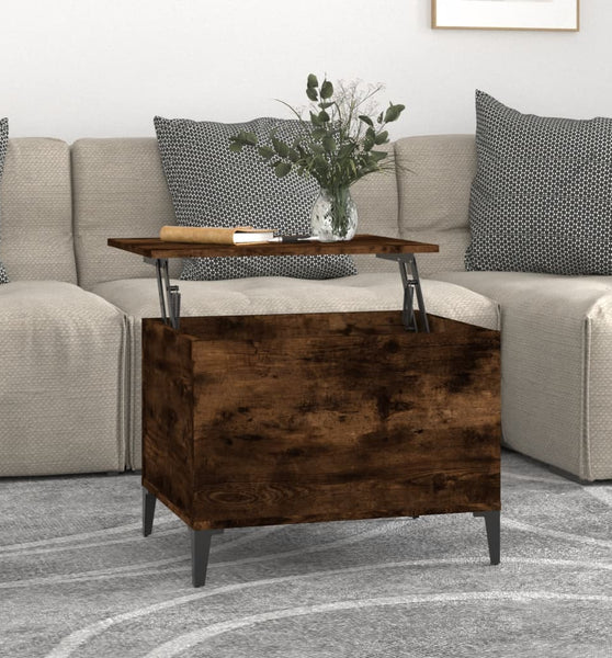 Couchtisch Räuchereiche 60x44,5x45 cm Holzwerkstoff