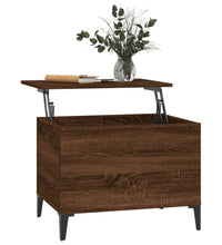 Couchtisch Braun Eichen-Optik 60x44,5x45 cm Holzwerkstoff