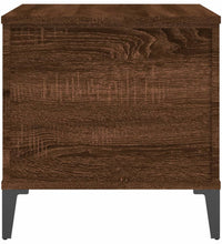 Couchtisch Braun Eichen-Optik 60x44,5x45 cm Holzwerkstoff