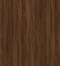 Couchtisch Braun Eichen-Optik 60x44,5x45 cm Holzwerkstoff