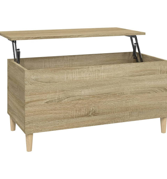 Couchtisch Sonoma-Eiche 90x44,5x45 cm Holzwerkstoff