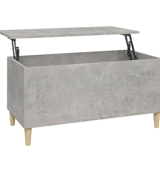 Couchtisch Betongrau 90x44,5x45 cm Holzwerkstoff