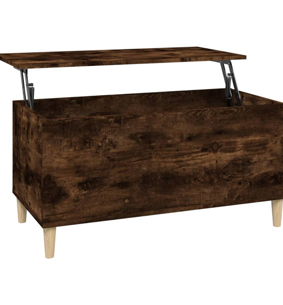 Couchtisch Räuchereiche 90x44,5x45 cm Holzwerkstoff
