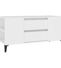 TV-Schrank Weiß 102x44,5x50 cm Holzwerkstoff