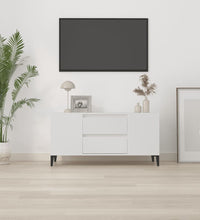 TV-Schrank Weiß 102x44,5x50 cm Holzwerkstoff