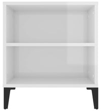 TV-Schrank Hochglanz-Weiß 102x44,5x50 cm Holzwerkstoff