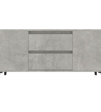 TV-Schrank Betongrau 102x44,5x50 cm Holzwerkstoff