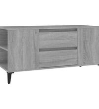 TV-Schrank Grau Sonoma 102x44,5x50 cm Holzwerkstoff