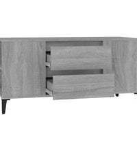 TV-Schrank Grau Sonoma 102x44,5x50 cm Holzwerkstoff