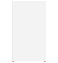 Sideboard Weiß 100x33x59,5 cm Holzwerkstoff