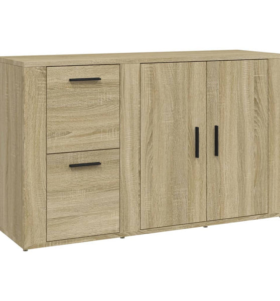 Sideboard Sonoma-Eiche 100x33x59,5 cm Holzwerkstoff