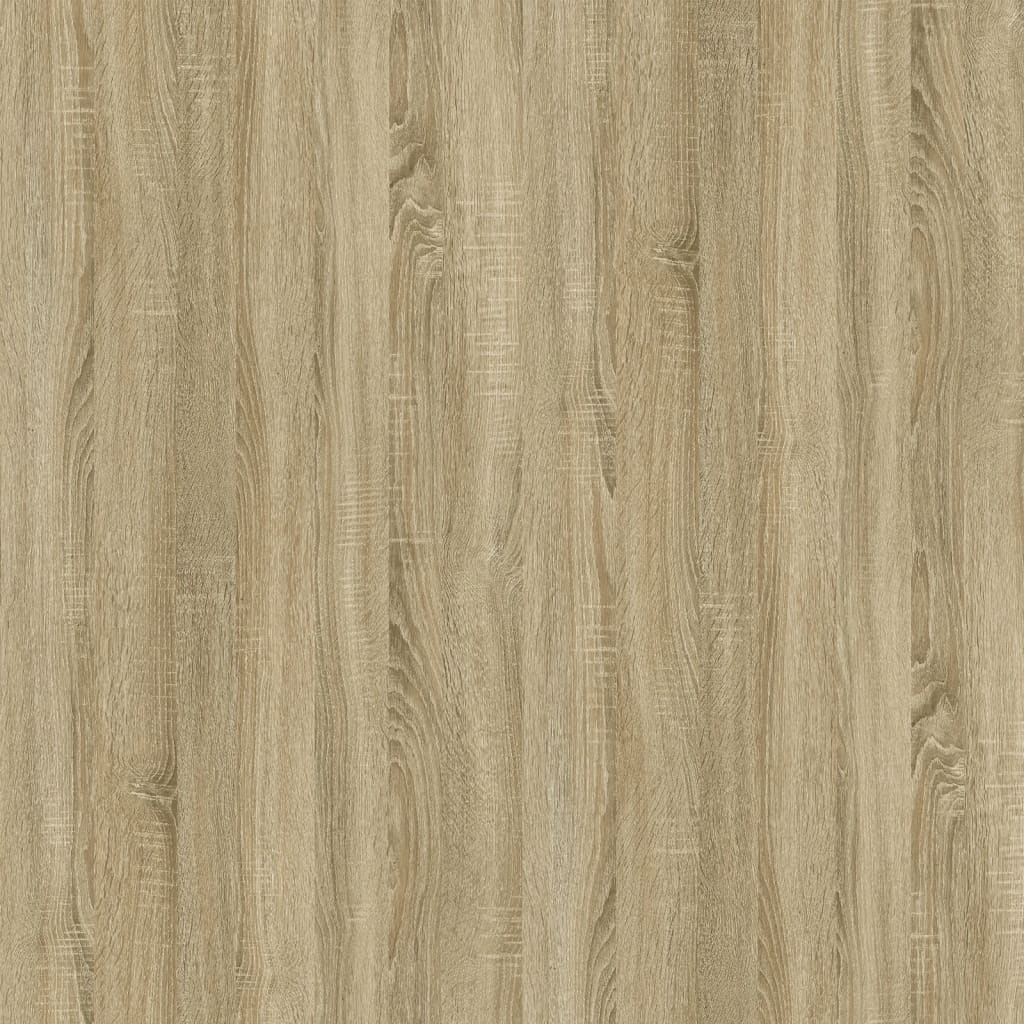 Sideboard Sonoma-Eiche 100x33x59,5 cm Holzwerkstoff