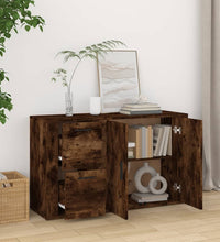 Sideboard Räuchereiche 100x33x59,5 cm Holzwerkstoff