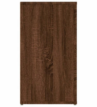 Sideboard Braun Eichen-Optik 100x33x59,5 cm Holzwerkstoff