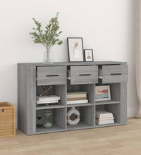 Sideboard Grau Sonoma 100x30x59,5 cm Holzwerkstoff