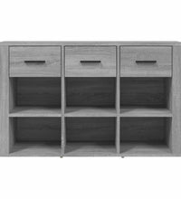 Sideboard Grau Sonoma 100x30x59,5 cm Holzwerkstoff