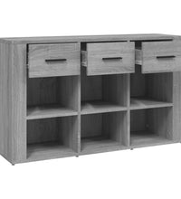 Sideboard Grau Sonoma 100x30x59,5 cm Holzwerkstoff