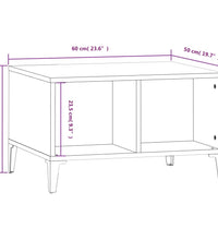 Couchtisch Sonoma-Eiche 60x50x36,5 cm Holzwerkstoff