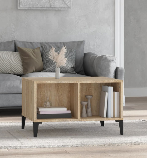 Couchtisch Sonoma-Eiche 60x50x36,5 cm Holzwerkstoff
