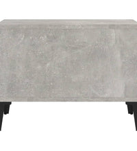 Couchtisch Betongrau 60x50x36,5 cm Holzwerkstoff