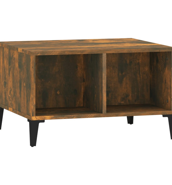 Couchtisch Räuchereiche 60x50x36,5 cm Holzwerkstoff