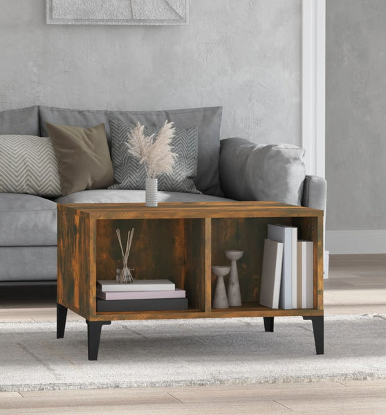 Couchtisch Räuchereiche 60x50x36,5 cm Holzwerkstoff