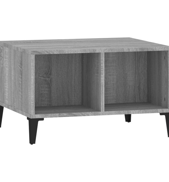 Couchtisch Grau Sonoma 60x50x36,5 cm Holzwerkstoff