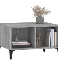 Couchtisch Grau Sonoma 60x50x36,5 cm Holzwerkstoff