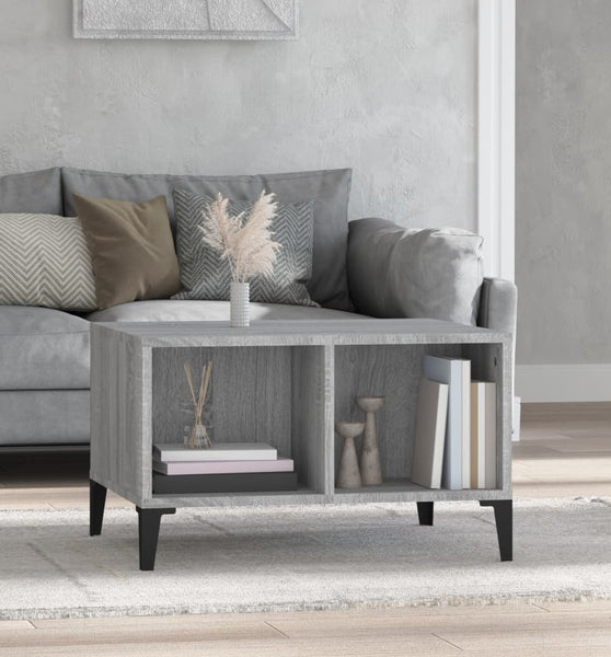 Couchtisch Grau Sonoma 60x50x36,5 cm Holzwerkstoff