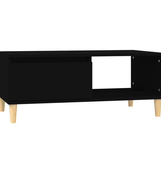 Couchtisch Schwarz 90x50x36,5 cm Holzwerkstoff