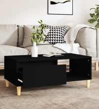 Couchtisch Schwarz 90x50x36,5 cm Holzwerkstoff