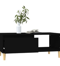 Couchtisch Schwarz 90x50x36,5 cm Holzwerkstoff