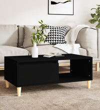 Couchtisch Schwarz 90x50x36,5 cm Holzwerkstoff