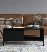 Couchtisch Schwarz 90x50x36,5 cm Holzwerkstoff
