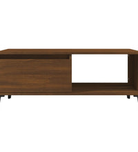 Couchtisch Braun Eichen-Optik 90x50x36,5 cm Holzwerkstoff